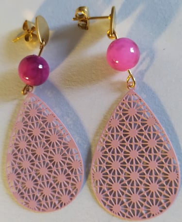 Bijoux Les Couleurs de Lo Les boucles XXL