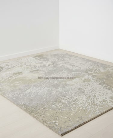 Custom bespoke handmade rugs crafted in Nepal – abstract design-Himalaya Carpet Industries