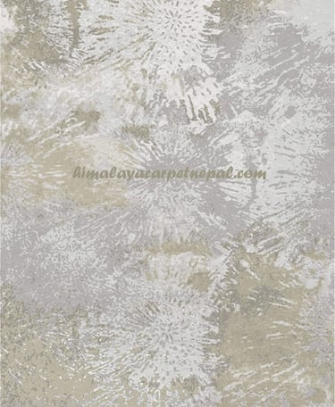 hand knotted high quality Nepalese carpet -  Abstract Sparkler - himalayacarpetnepal.com