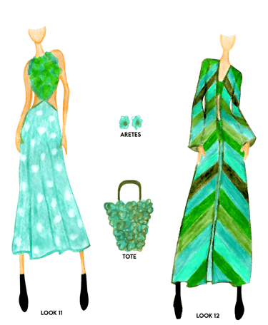 Bocetos de moda, carolina guerrero, refahioning, upcycling, reciclaje textil, ecodiseño, ecomoda