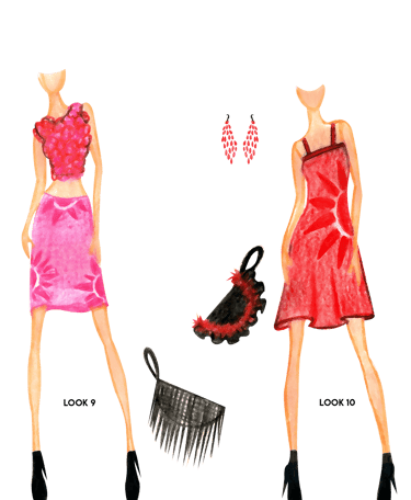 Bocetos de moda, carolina guerrero, refahioning, upcycling, reciclaje textil, ecodiseño, ecomoda