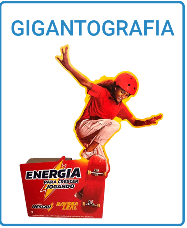 imagem de um gigantografia