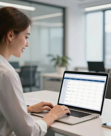 blue and white striped round textile