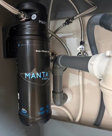 Filtro de agua filtros manta