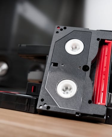 Cintas de video digital 8