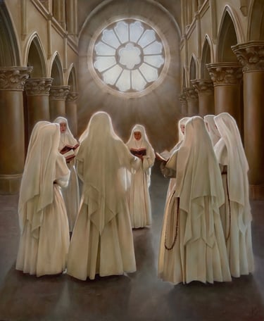 Original artowork, oil on canvas, the chant, 120x100cm