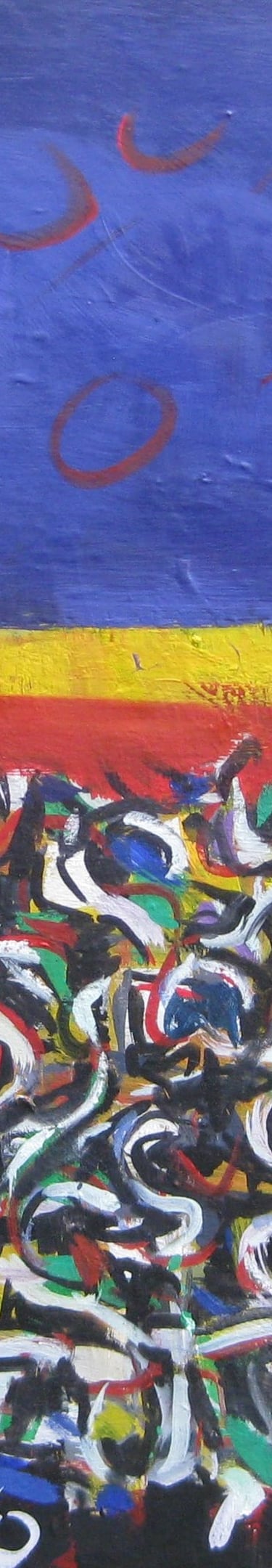 Une huile sur toile extrait