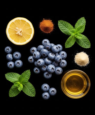 Blueberry Juice Ingredients from PremiYum Foods!