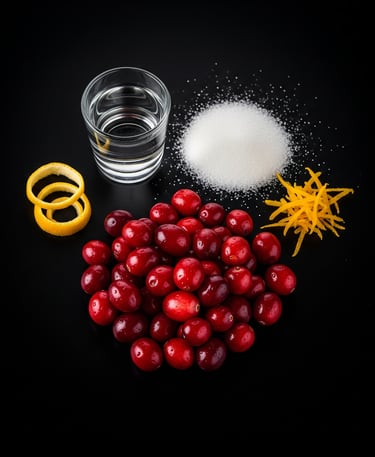 Cranberry Juice ingredients from PremiYum Foods!