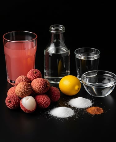 Lychee Juice Ingredients from PremiYum Foods!