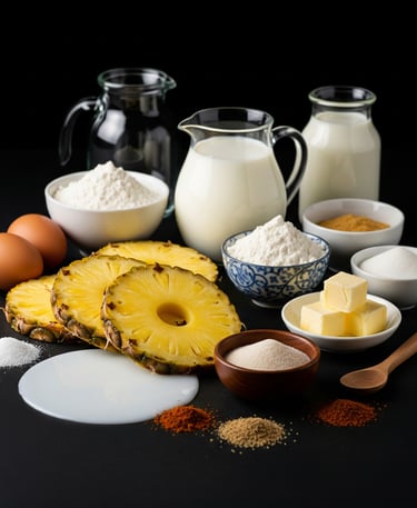 Pineapple Cake Ingredients from PremiYum Foods!