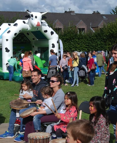 Photo d'ambiance à la fête de Kraainem