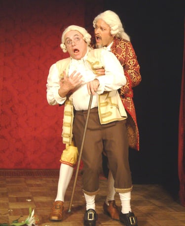 Cours de théâtre comique Paris — Comic Academy Pascal Daubias jeu d'acteur scène