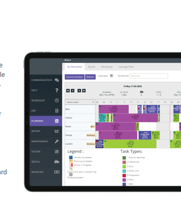 Automated planning management system