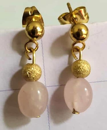 Bijoux Les Couleurs de Lo Quartz rose