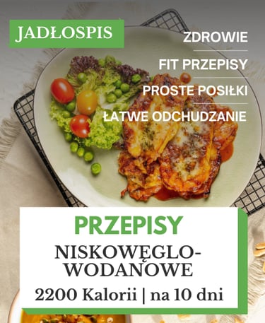 Dieta 2200 kcal jadłospis