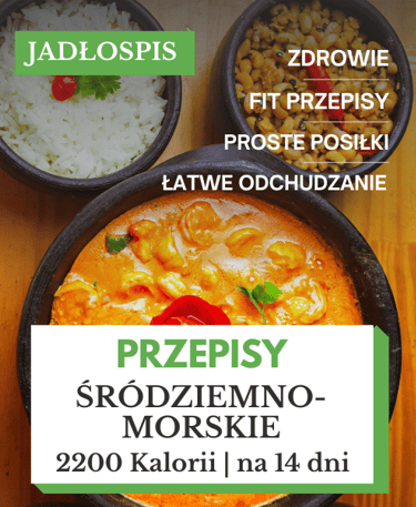 Dieta śródziemnomorska jadłospis pdf