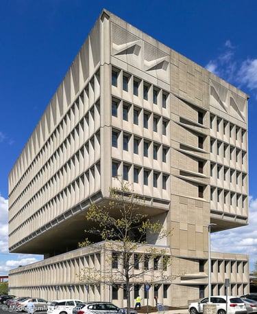 Hotel Marcel / Pirelli Tire Building ● New Haven, CT, USA ● Marcel Breuer ● 1968-1970 