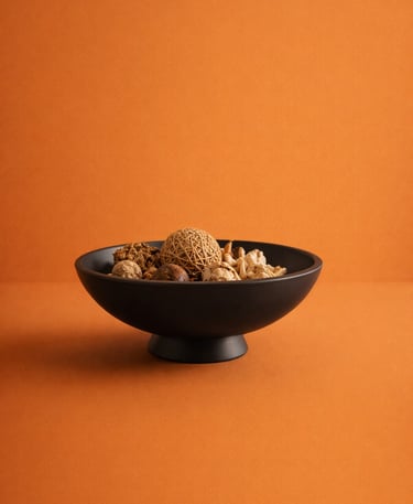 Recipiente decorativo en fibra de vidrio 