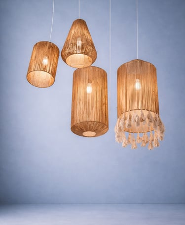 Decoración colgante en fibra de vidrio 