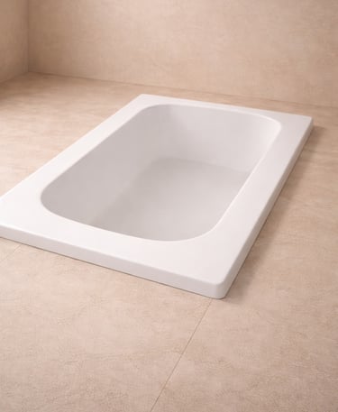 Jacuzzi blanco en fibra de vidrio 