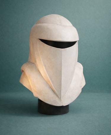 máscara de star wars de fibra de vidrio