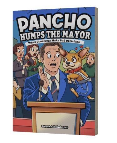 a book cover of a cartoon book with a cartoon character