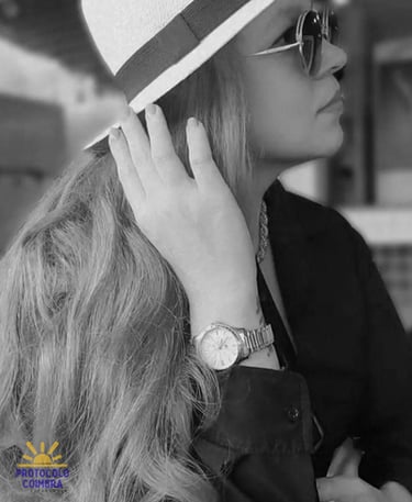 Fotografia de la administradora y voz del Protocolo Coimbra en español.