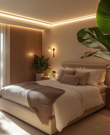 asma tavan uygulaması sonrası aydınlatmalı tavan