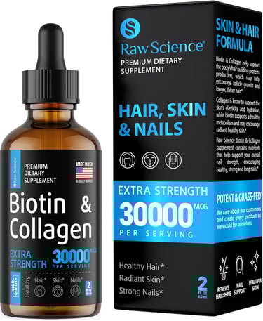Liquid Collagen & Biotin Supplement