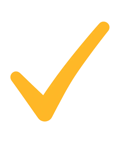 icone checked couleur or et lien