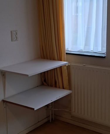 Een leeggeruimde kamer waar weer van alles mogelijk is