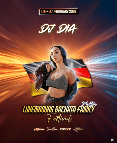 LBF Festival Line UP of Bachata DJ - DJ DIA