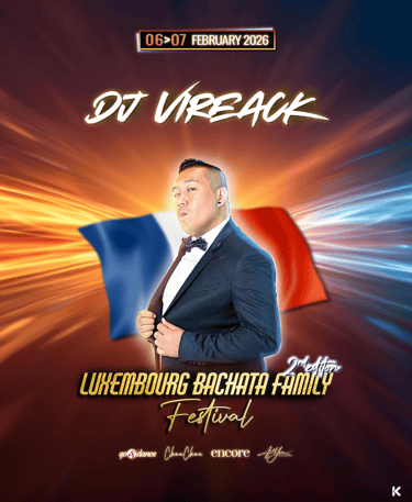 LBF Festival Line UP of Bachata DJ - DJ VIREACK