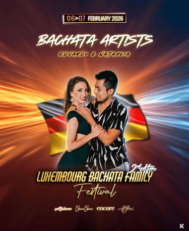 LBF Festival Line UP of Bachata Artists - Eduardo & Natahlia