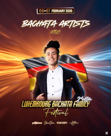 LBF Festival Line UP of Bachata Artists - IVAN