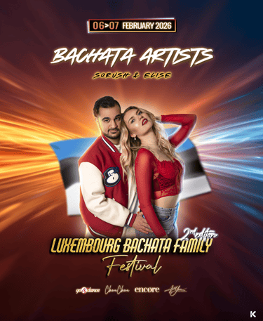 LBF Festival Line UP of Bachata Artists - Sorush & Elise