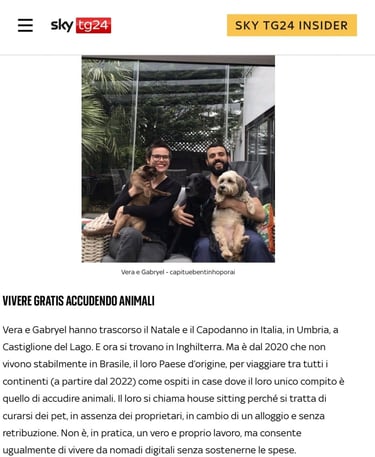 SKY TV ITALIA SKYTG24 @capituebentinhoporai