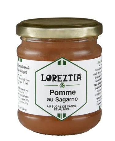 confiture de pommes cidre loreztia