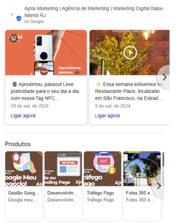 Serviço completo e personalizado para gerenciar e otimizar o Google Perfil de Empresa 