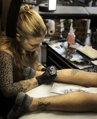 Eva Ink Vlr qui tattoo