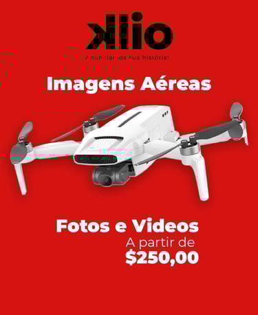 Venda de Fotos e Vídeos capturados por Drone