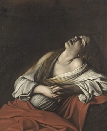 painting of Mary Magdalene in ecstasy