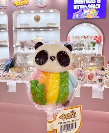 a panda bear lollipoppop lollipop lollipop lollipop