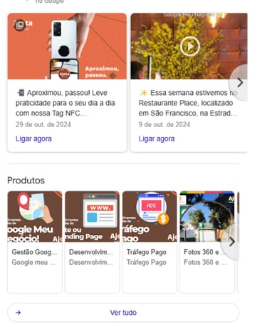 Serviço completo e personalizado para gerenciar e otimizar o Google Perfil de Empresa 
