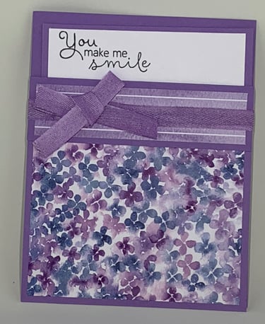 Lavender Pocket card