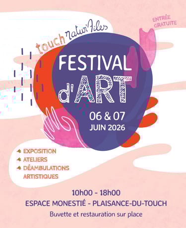 affiche festival Touch Natur'Ailes 2026