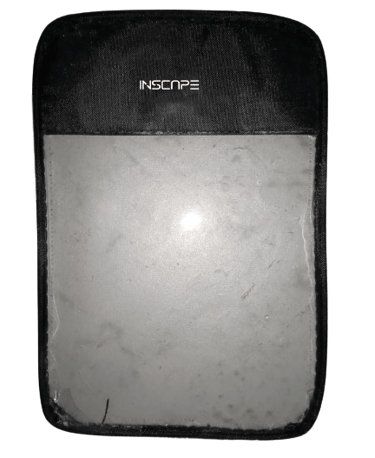 a black pouch for products packing 