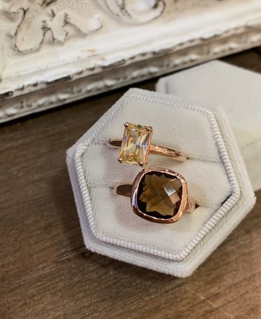 anelli argento e pietre dure