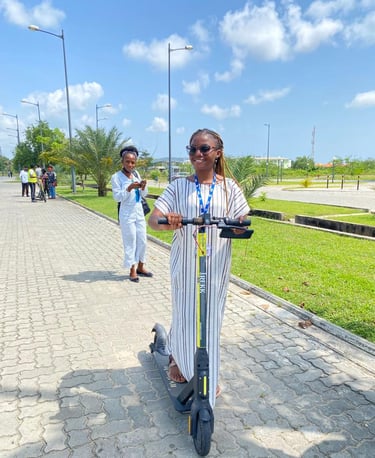 I love my Trekk Scooter, it makes me arrive on time for my classes